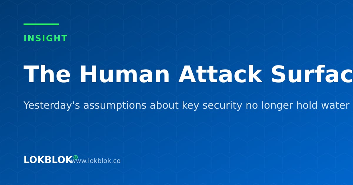 The Human Attack Surface: How Lokblok Would Have Stopped the Drift ...